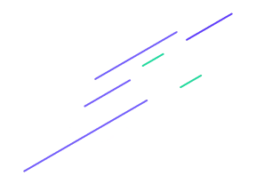 Sets of blue, green, and white lines with wobble animation, creating a responsive wobble effect.