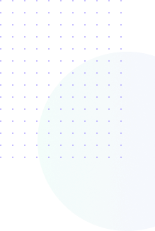 Rectangular-shaped sets of bluish dots with a gradient circle, creating a cool visual effect.